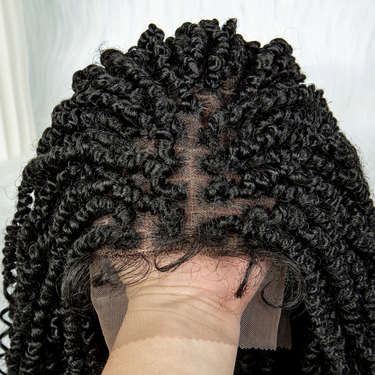 SIYAX 14 inch Synthetic Two-Strand Twist Lace Front Wig