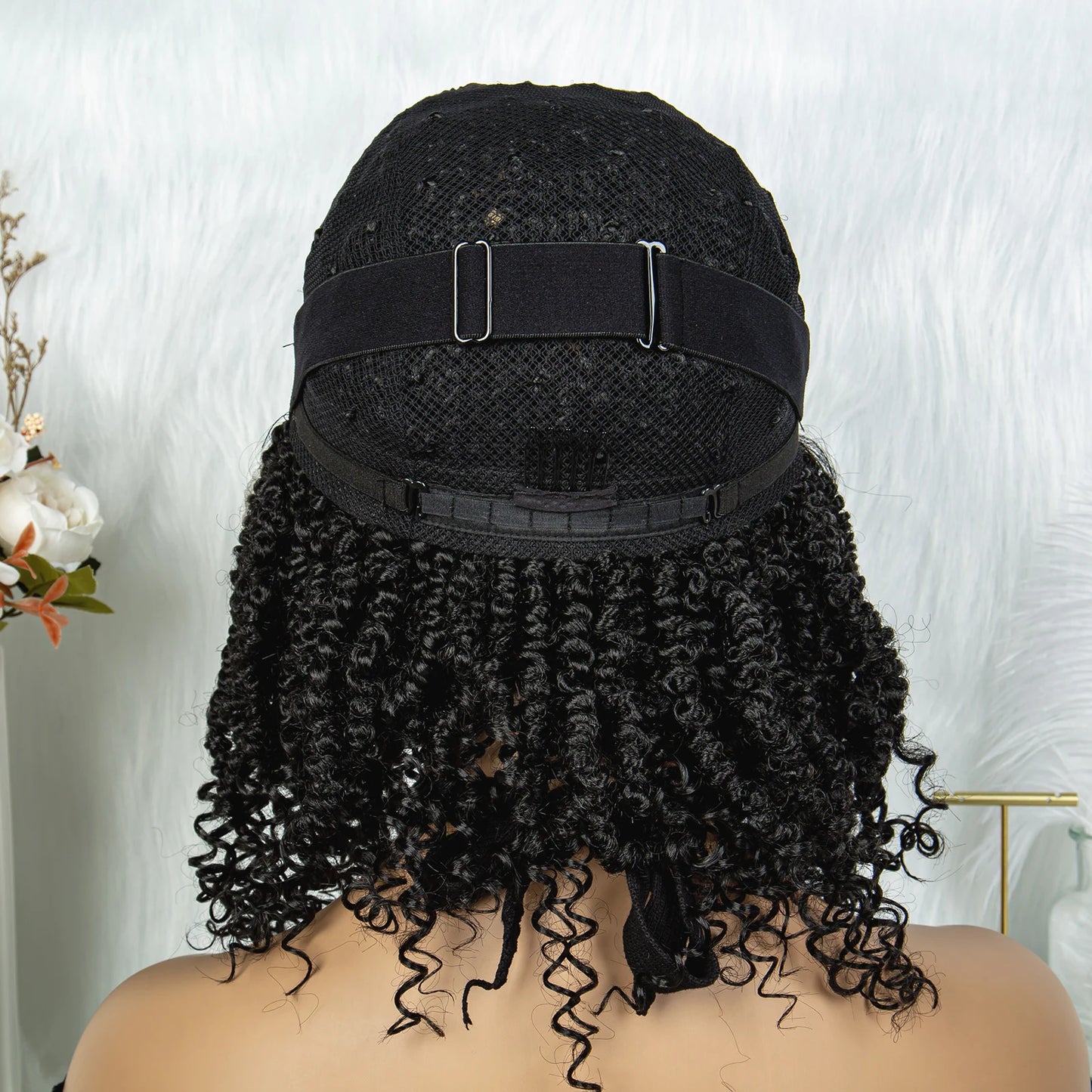 SIYAX 14 inch Synthetic Two-Strand Twist Lace Front Wig